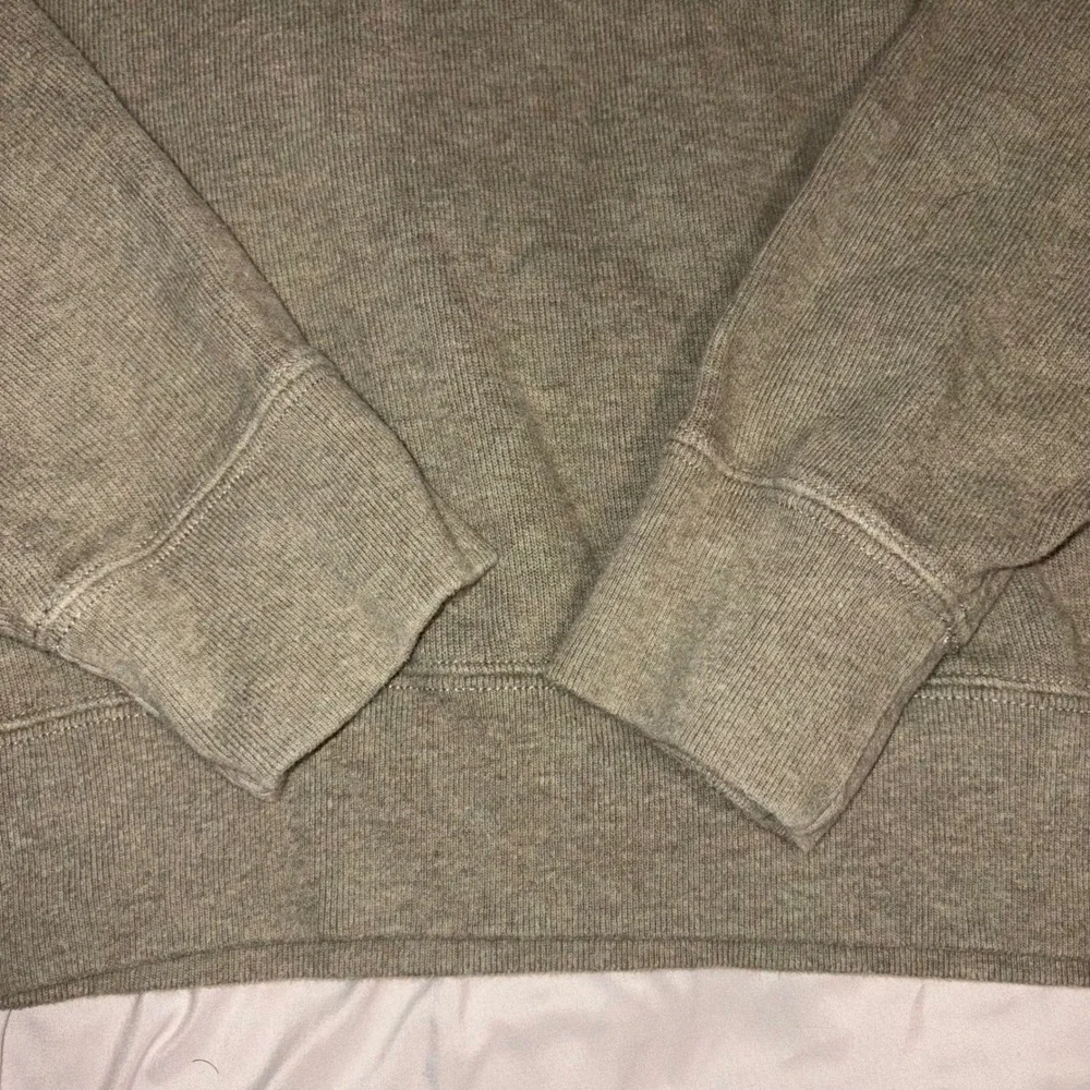 POLO RALPH LAUREN Shawl Collar Pullover Mens L Brown Cotton Button Sweater‎